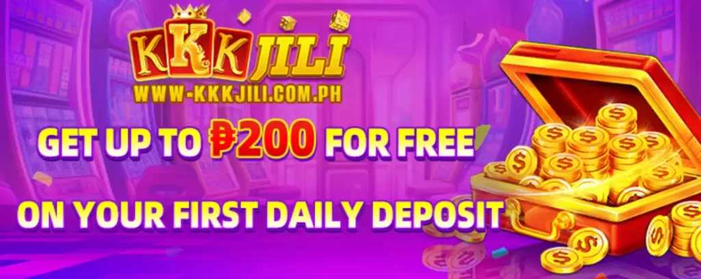 Get up to ₱200 for free on your first daily deposit