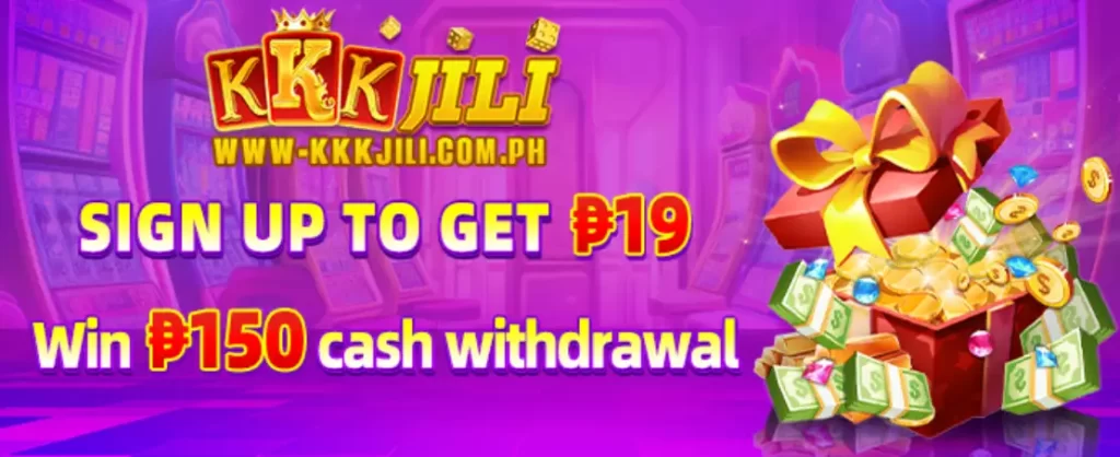 Sign up to get ₱19  Win ₱150 cash withdrawal